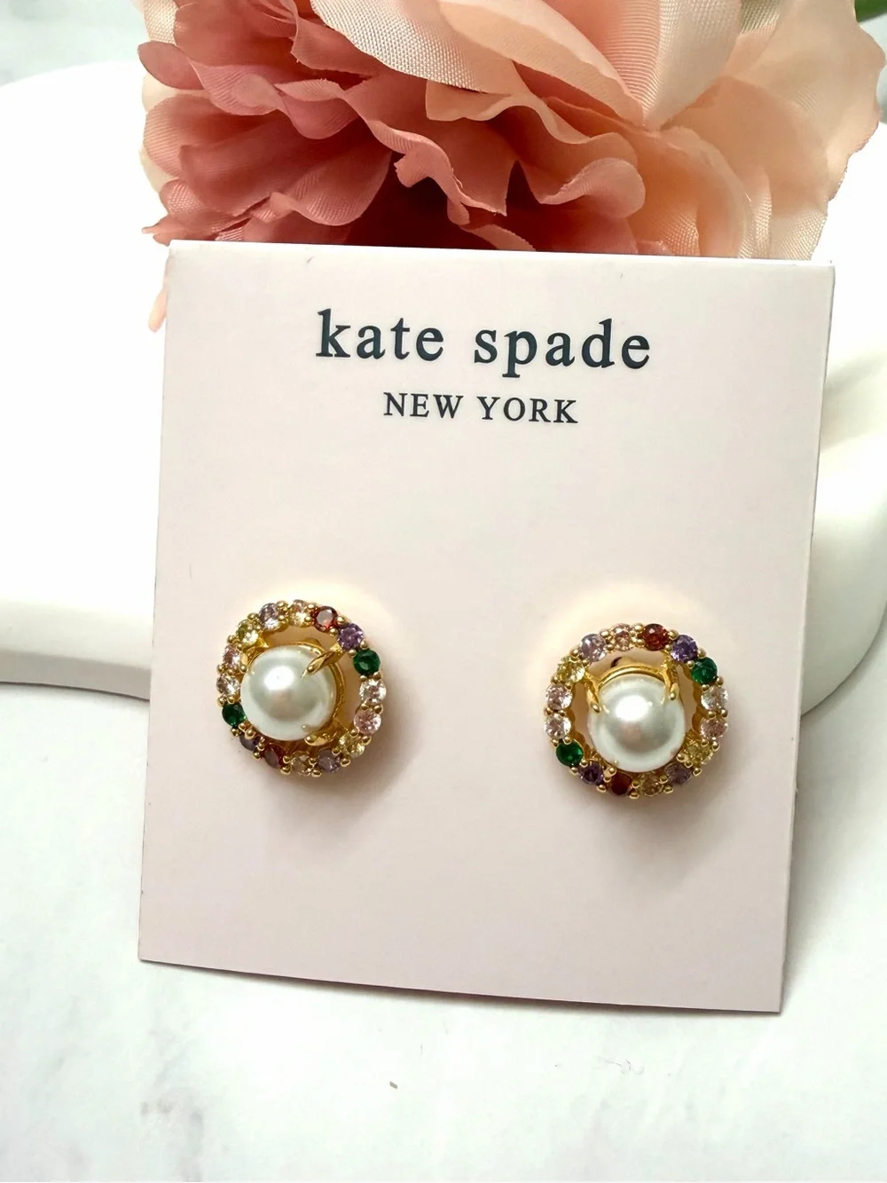 kate spade round stud